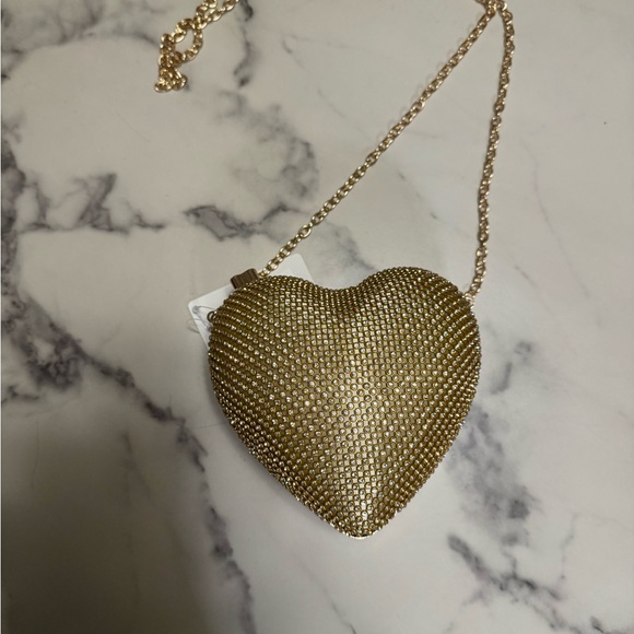 Lovely heart Rhinestone bag - Picture 2 of 4